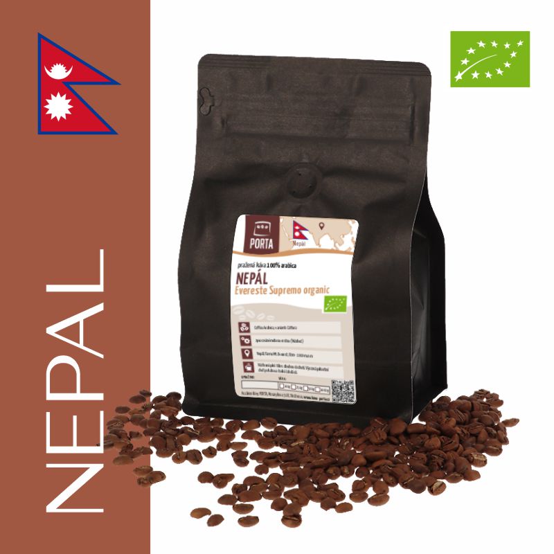 Káva Nepál - MT Evereste Supreme - Balení: 250g