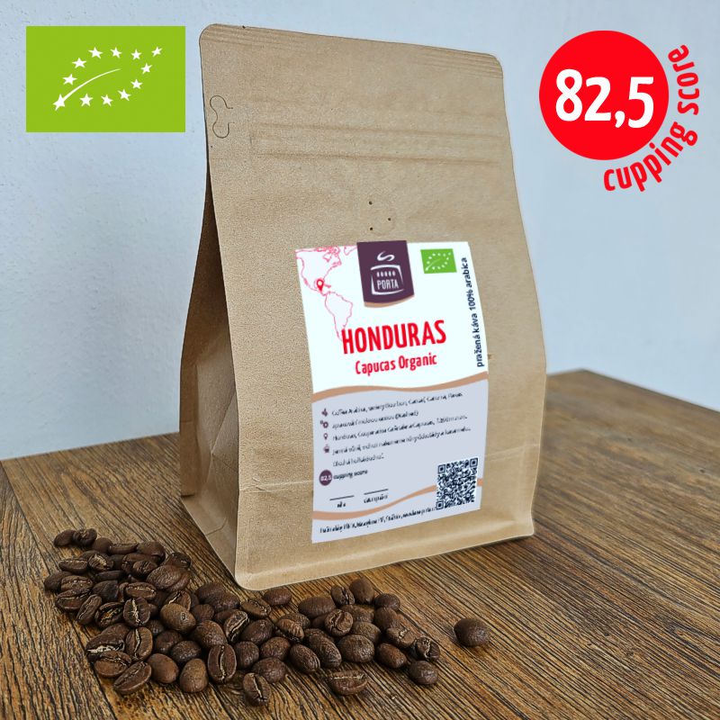Káva Honduras Capucas Organic - Balení: 1000g