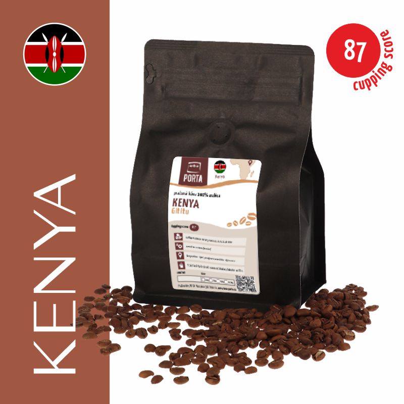 Výběrová káva Kenya Gititu
