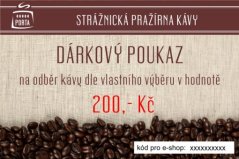 Dárkový poukaz 200,- Kč