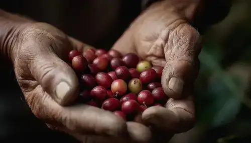 čerstvě pražená káva z Koumbie